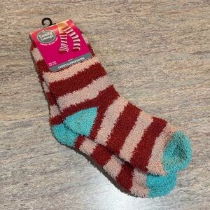 Colorful Striped Slipper Socks